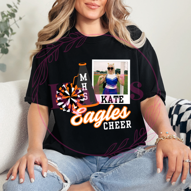 Custom Cheer Polaroid Shirt